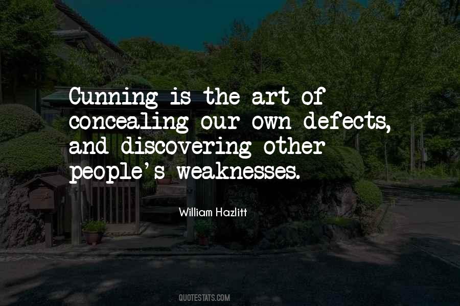 Weaknesses The Quotes #235734