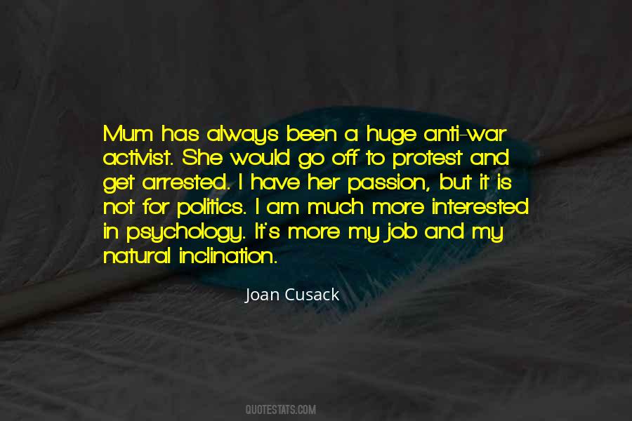 Cusack Quotes #751658