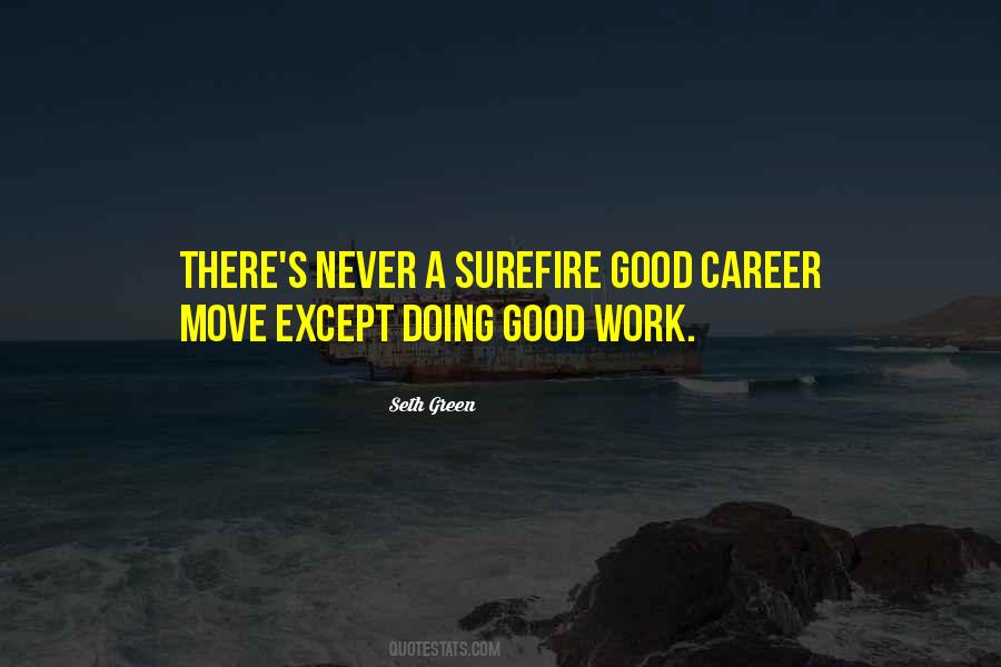 Good Career Quotes #21035