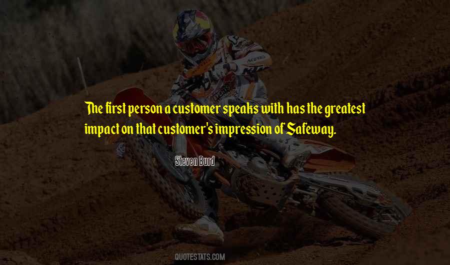 Customer Comes First Quotes #1788517