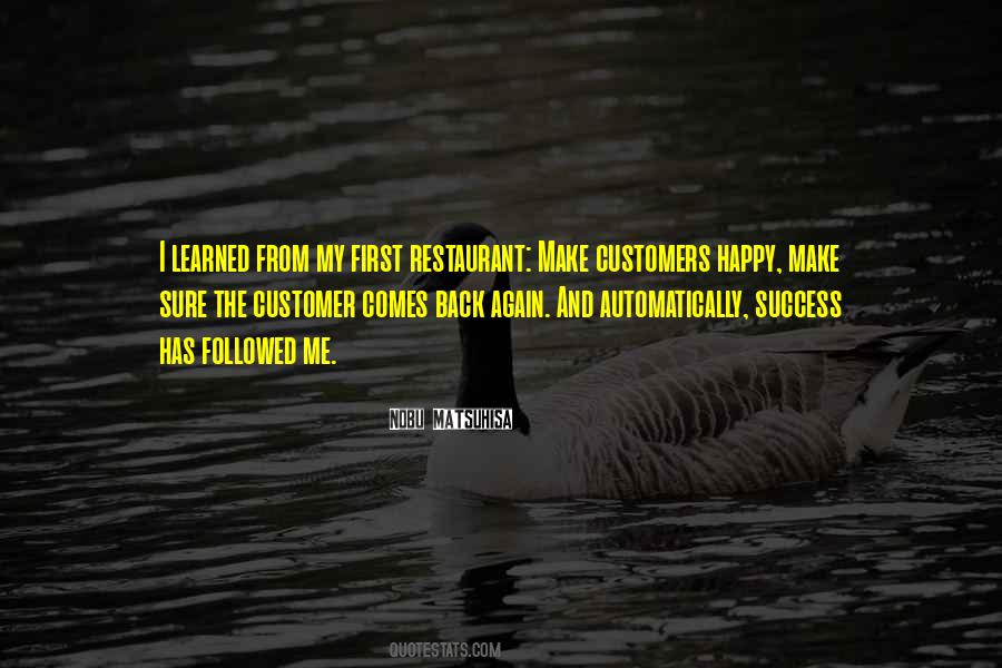 Customer First Quotes #206637