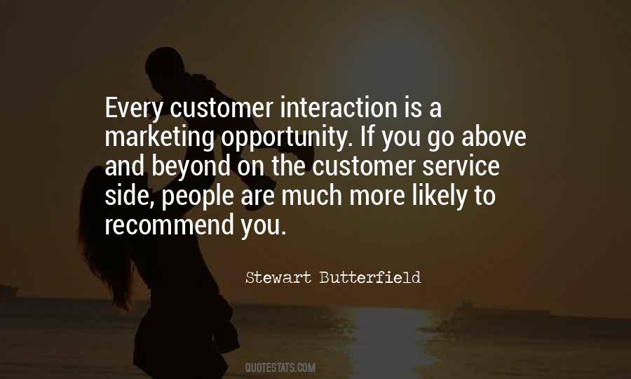 Customer Interaction Quotes #1784783