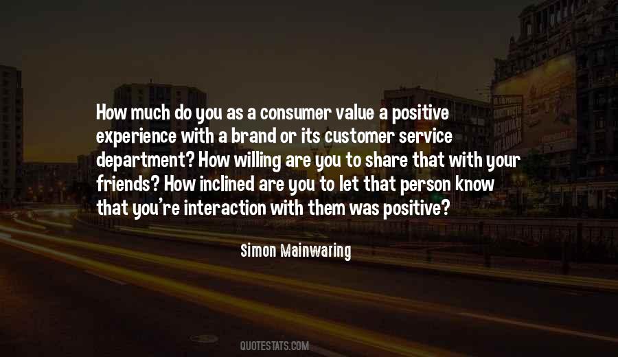 Customer Interaction Quotes #1826303