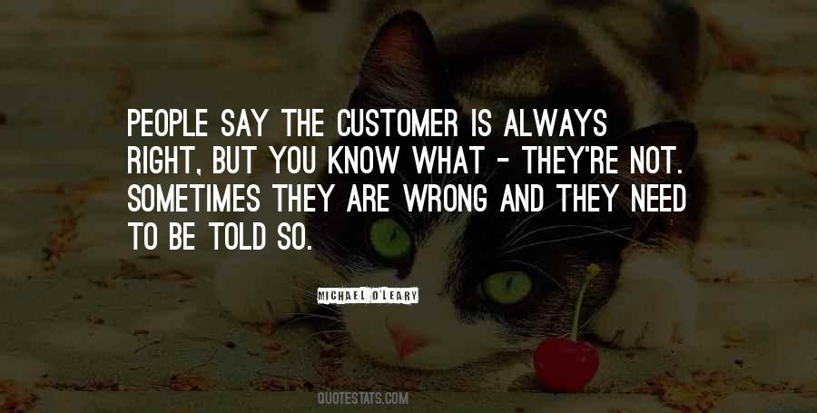 Customer Needs Quotes #709151