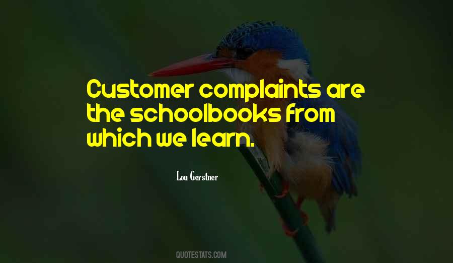 Customer Service Complaints Quotes #1171553