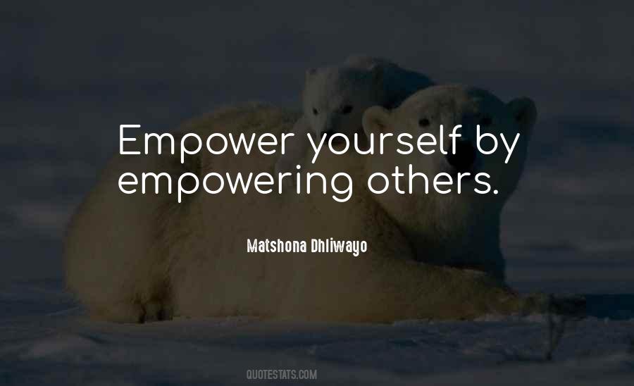 Empower Others Quotes #1248553