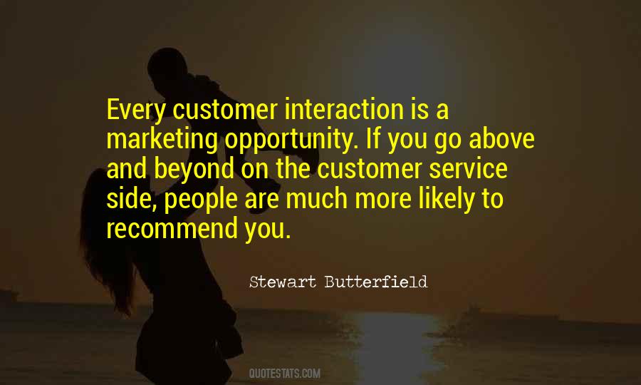 Customer Service Marketing Quotes #1784783