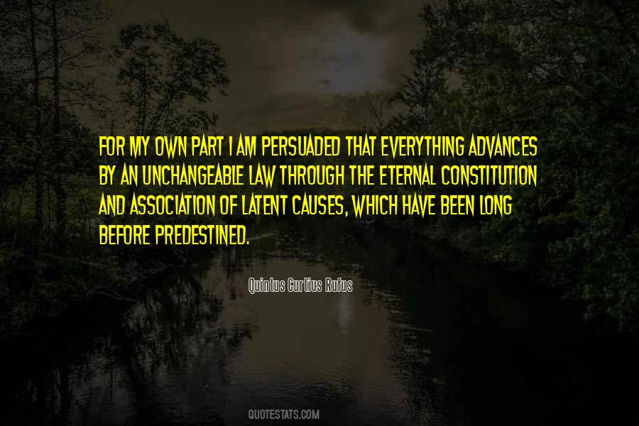Everything Is Predestined Quotes #1282569