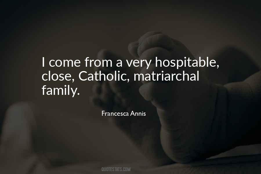 Matriarchal Family Quotes #1198912