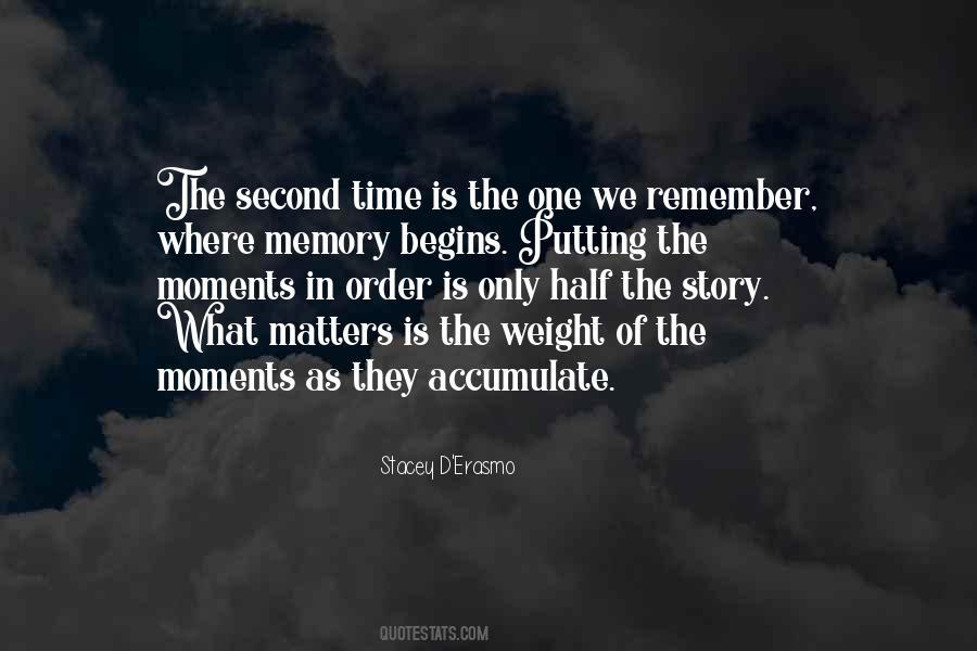Half The Story Quotes #163011