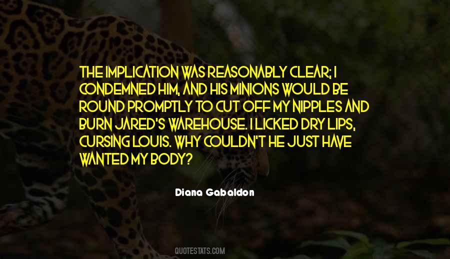 Cut Him Off Quotes #1731711