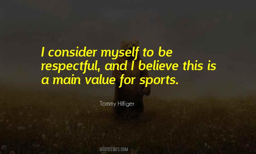 Value Of Sports Quotes #986379