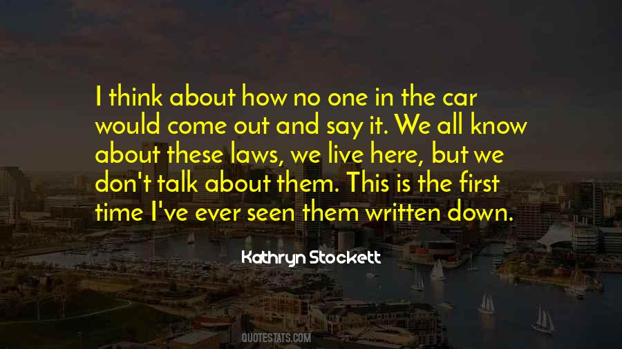 K Stockett Quotes #21347