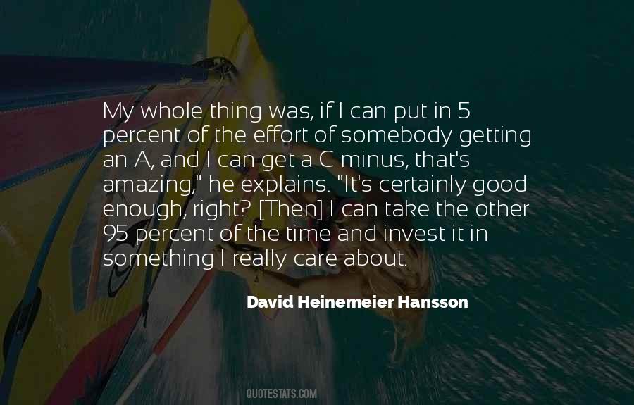 Hansson Quotes #949615