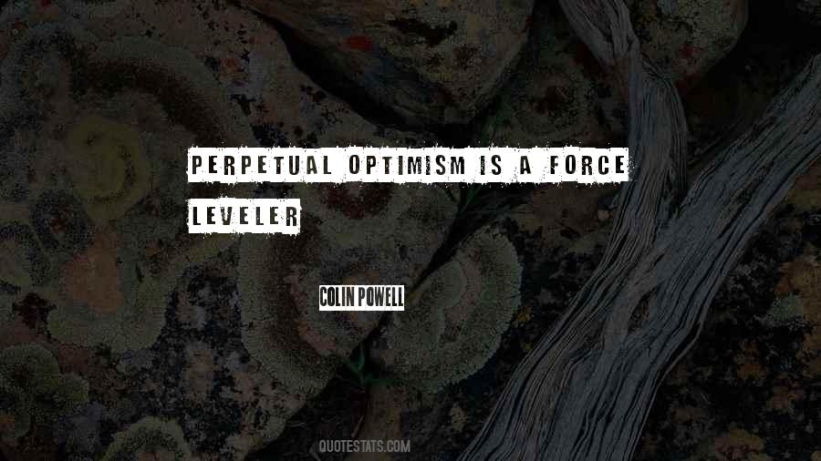 Optimism Is Quotes #1321786