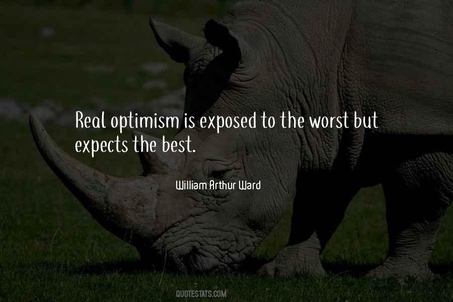 Optimism Is Quotes #1336146