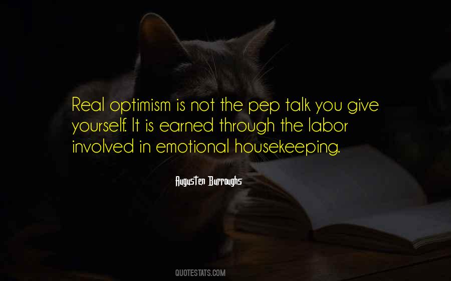 Optimism Is Quotes #1339329