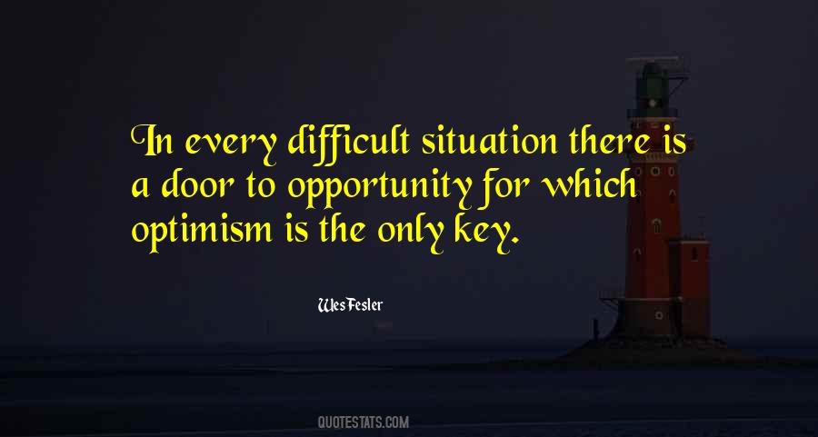 Optimism Is Quotes #533765