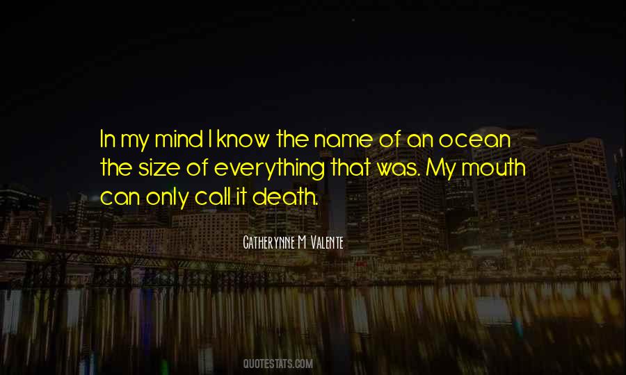 Ocean In My Mind Quotes #1724799