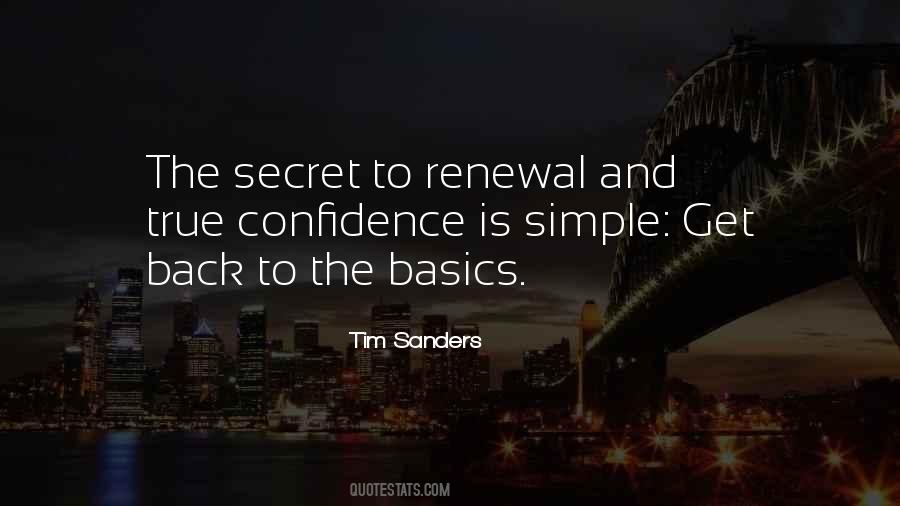 Back To The Basics Quotes #1582878