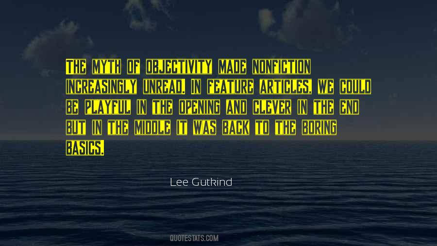 Back To The Basics Quotes #1705579