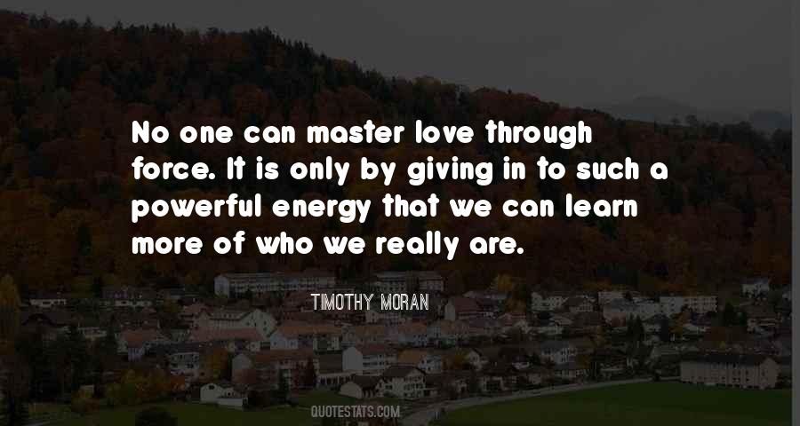 Energy Love Quotes #115475