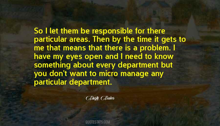 Be Responsible Quotes #1349051