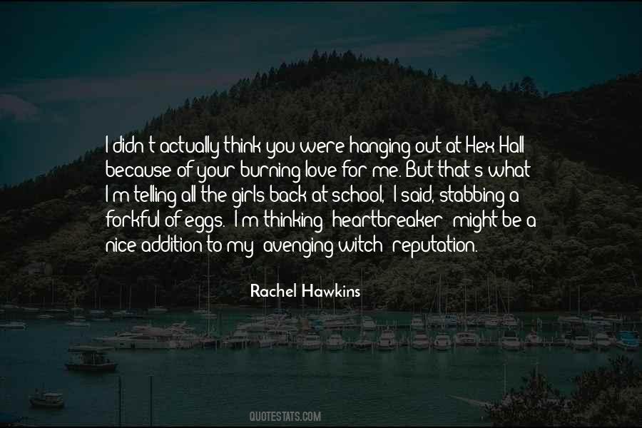Hawkins School Quotes #1323978