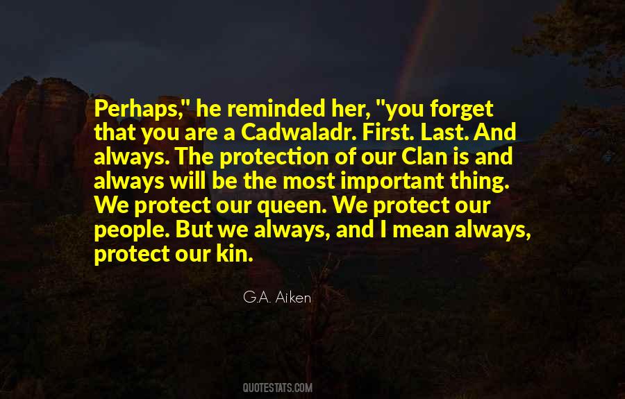 Quotes About Kin #1037838