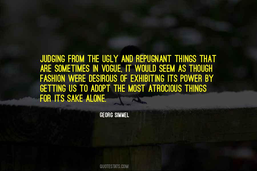 Simmel Fashion Quotes #679849