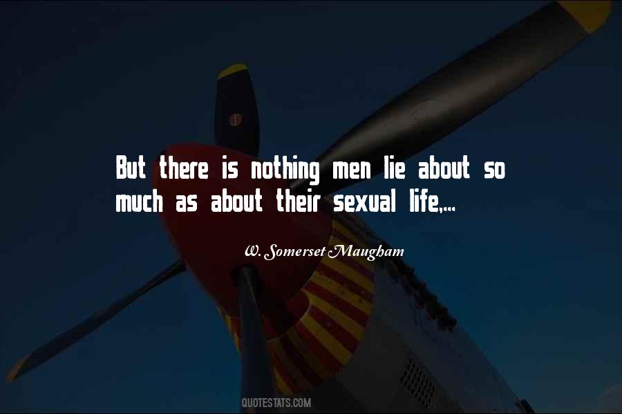 Men Lie Quotes #1709969