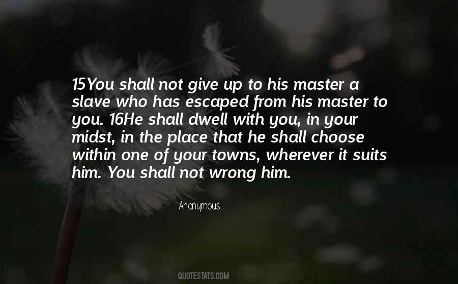 Not Give Up Quotes #344609