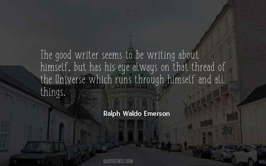 Writer About Writing Quotes #115467