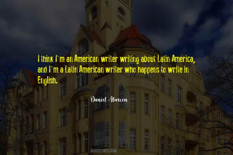 Writer About Writing Quotes #301516
