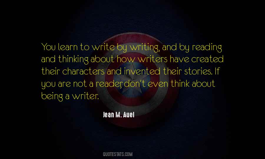 Writer About Writing Quotes #512036