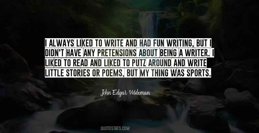 Writer About Writing Quotes #555805