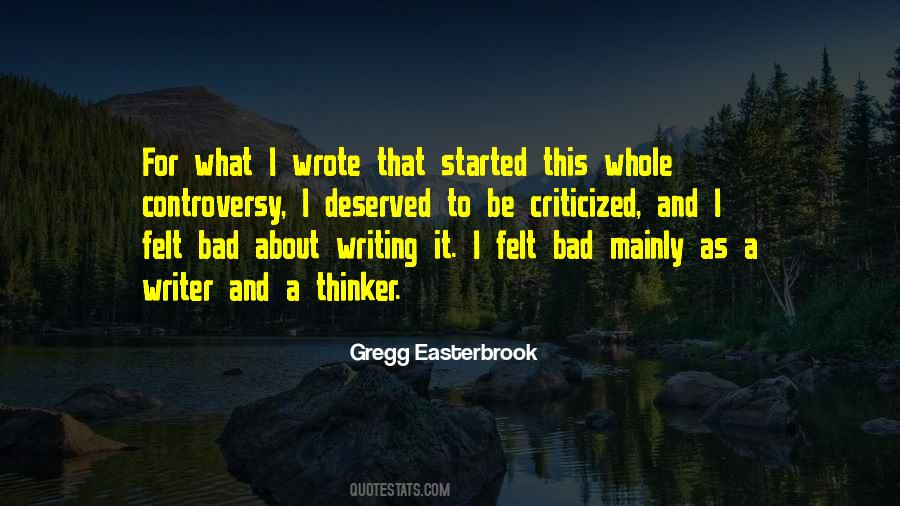 Writer About Writing Quotes #606936