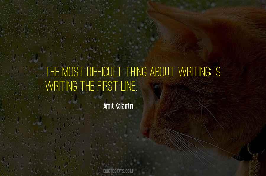 Writer About Writing Quotes #96786