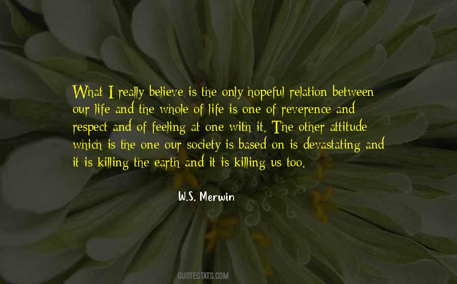 Quotes About Killing The Earth #1597072