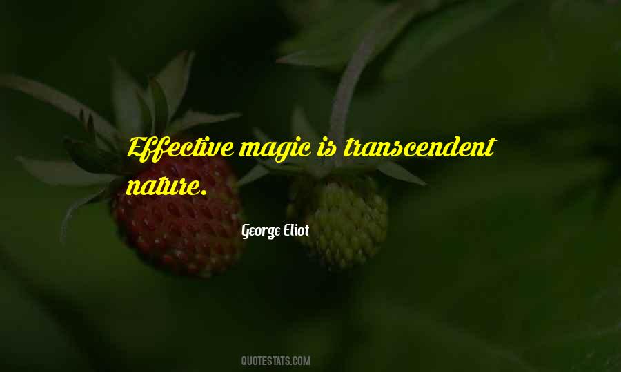 Magic Vs Nature Quotes #92819