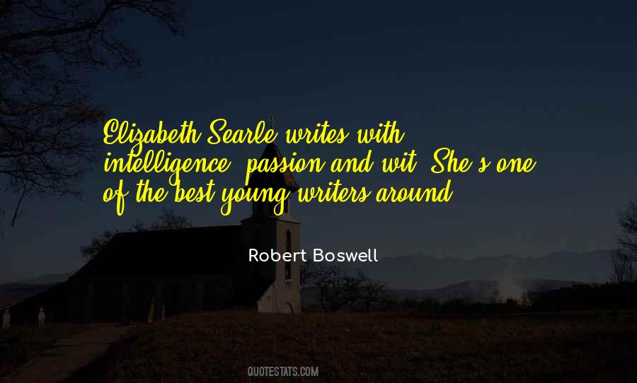 Quotes About The Passion Of Writing #238992