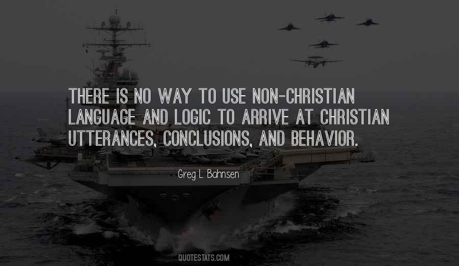 Christian Behavior Quotes #388430
