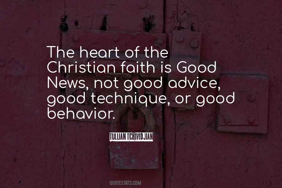 Christian Behavior Quotes #820248