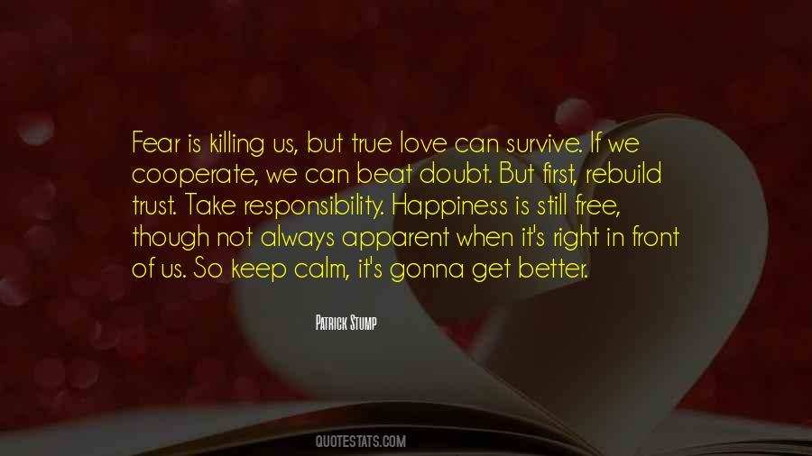 Quotes About Killing Love #1152255