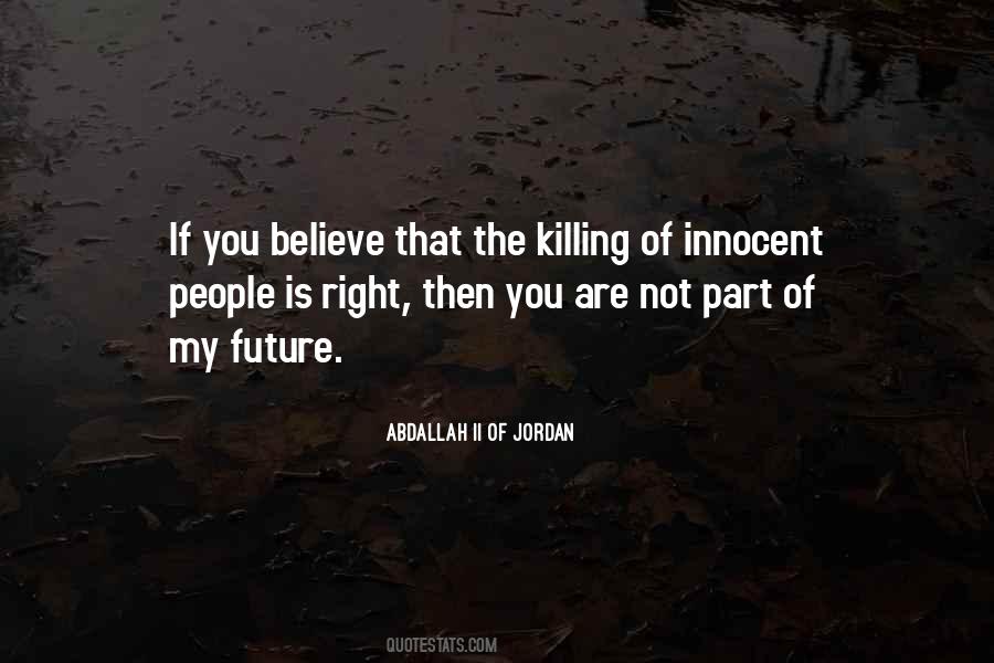 Quotes About Killing Innocent People #1782884