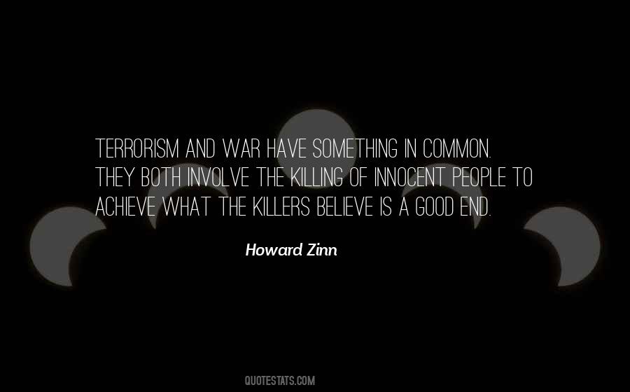 Quotes About Killing Innocent People #376364