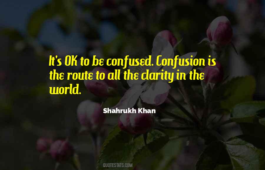 Confused World Quotes #1873701