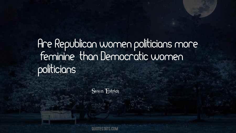 Republican Women Quotes #1444727