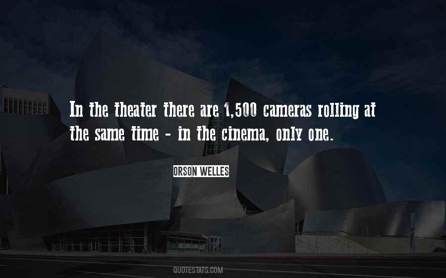 Cinema Theater Quotes #243791