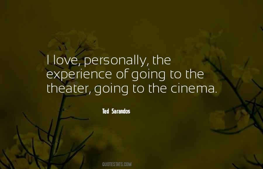 Cinema Theater Quotes #940747